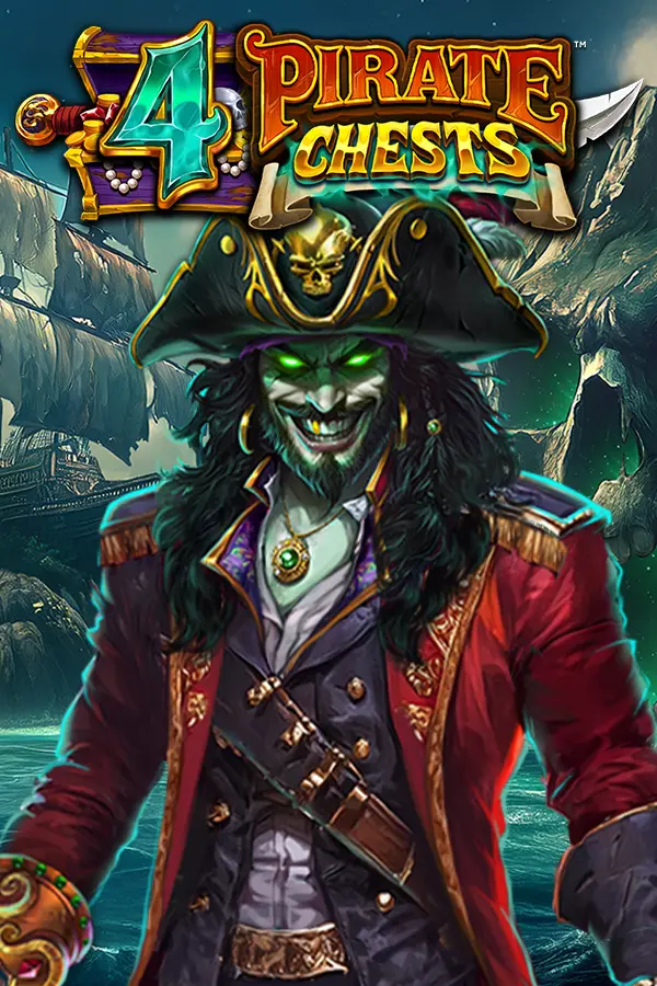 4 Pirate Chests